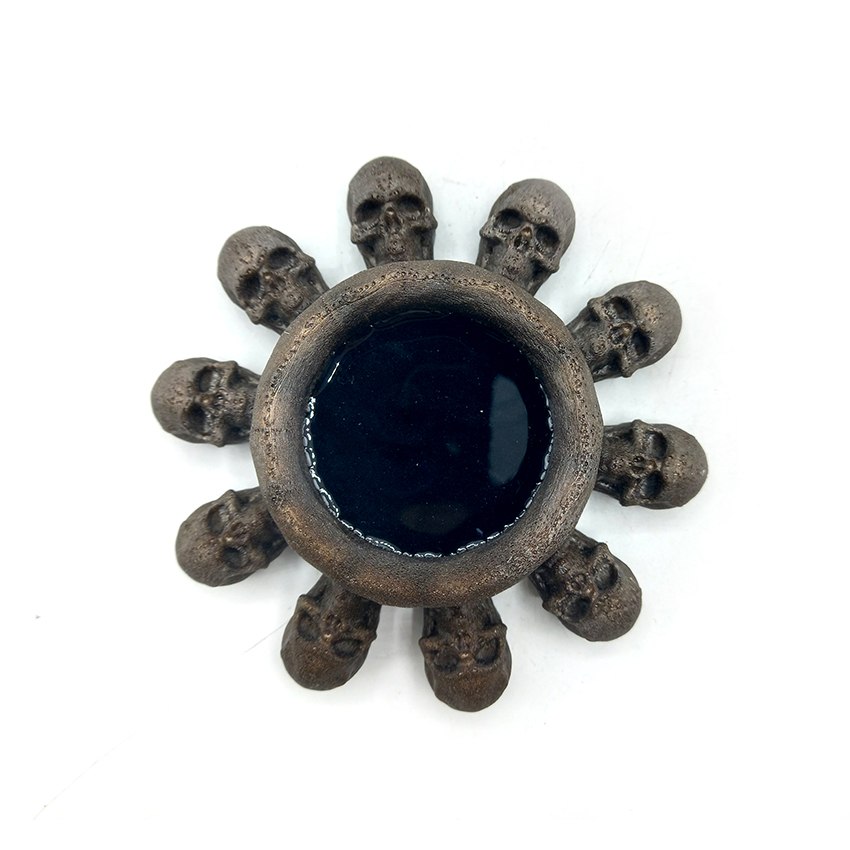  زیرسیگاری رزین مدل جمجمه کد d17 