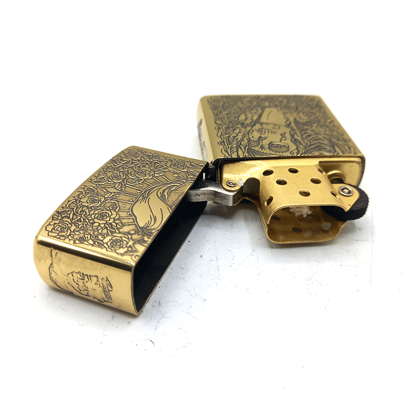  فندک بنزینی چیف طلایی طرح دختر کد d30 