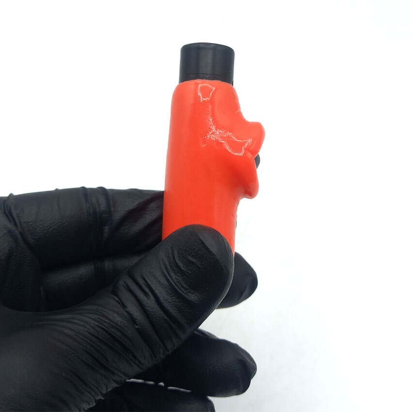  فندک فانتزی کلیپر اصل خمیری مدل تک چشم نارنجی d89 
