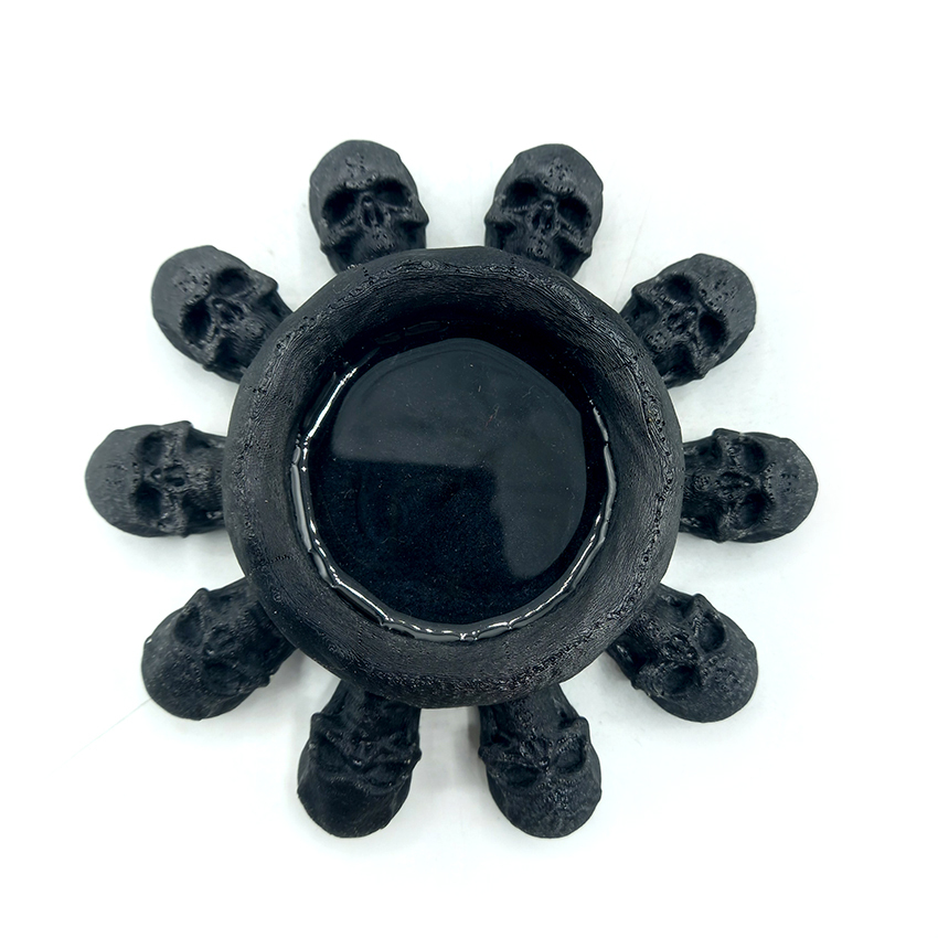  زیرسیگاری رزین مدل جمجمه کد d16 