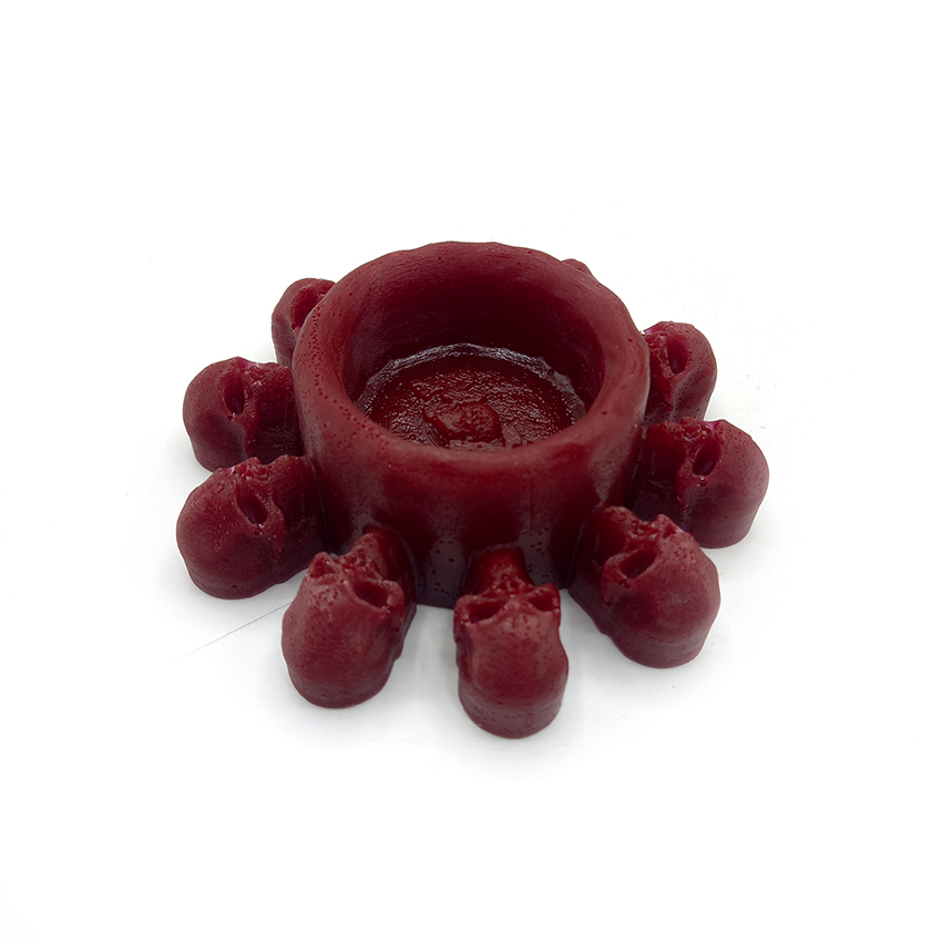  زیرسیگاری رزین مدل جمجمه کد d15 