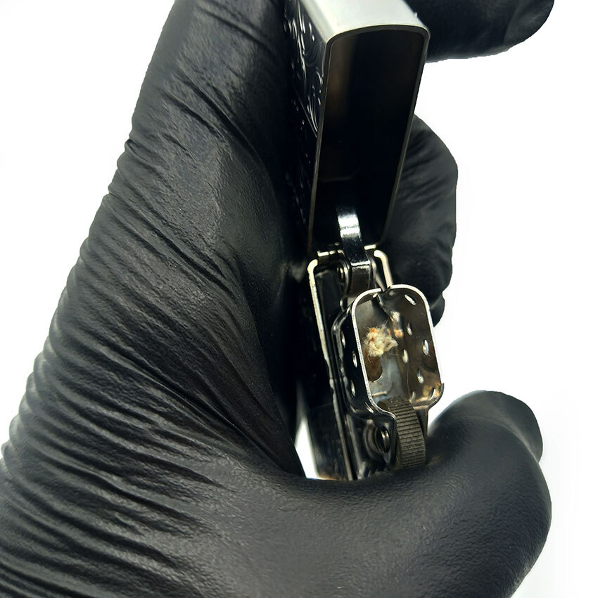  فندک بنزینی زورو مدل سیلور کد d65 