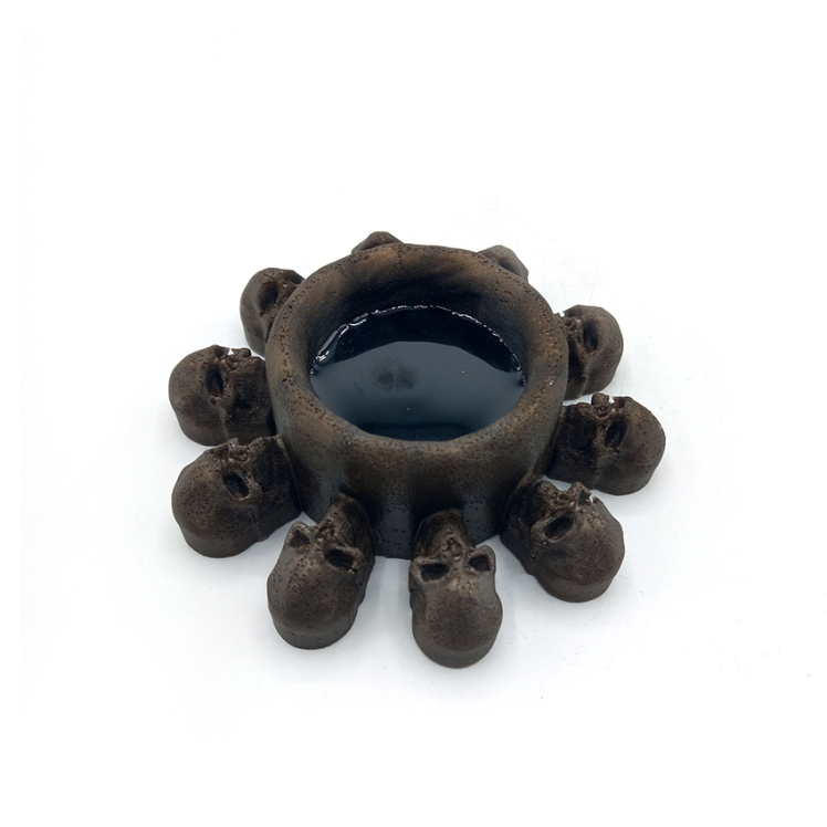 زیرسیگاری رزین مدل جمجمه کد d17