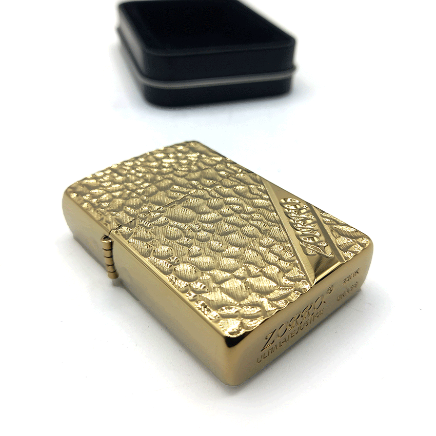  فندک بنزینی زورو طلایی کد d1316 