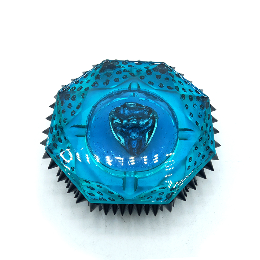  زیرسیگاری رزین مدل جمجمه کد d03 