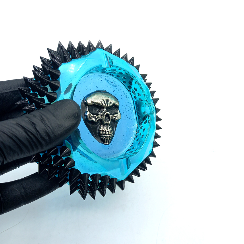  زیرسیگاری رزین مدل جمجمه کد d03 