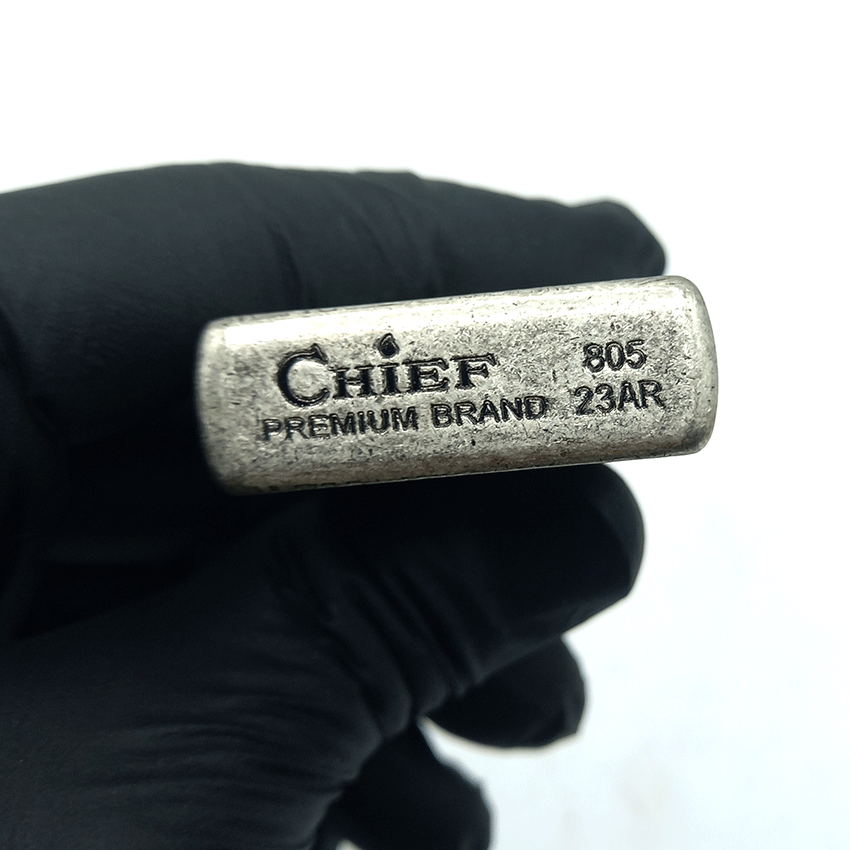  فندک بنزینی چیف سیلور طرح فرشته کد d32 