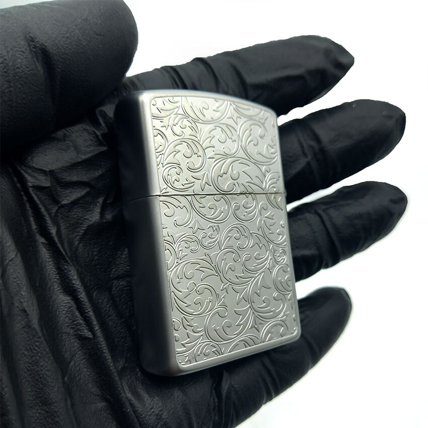  فندک بنزینی زورو مدل سیلور کد d65 