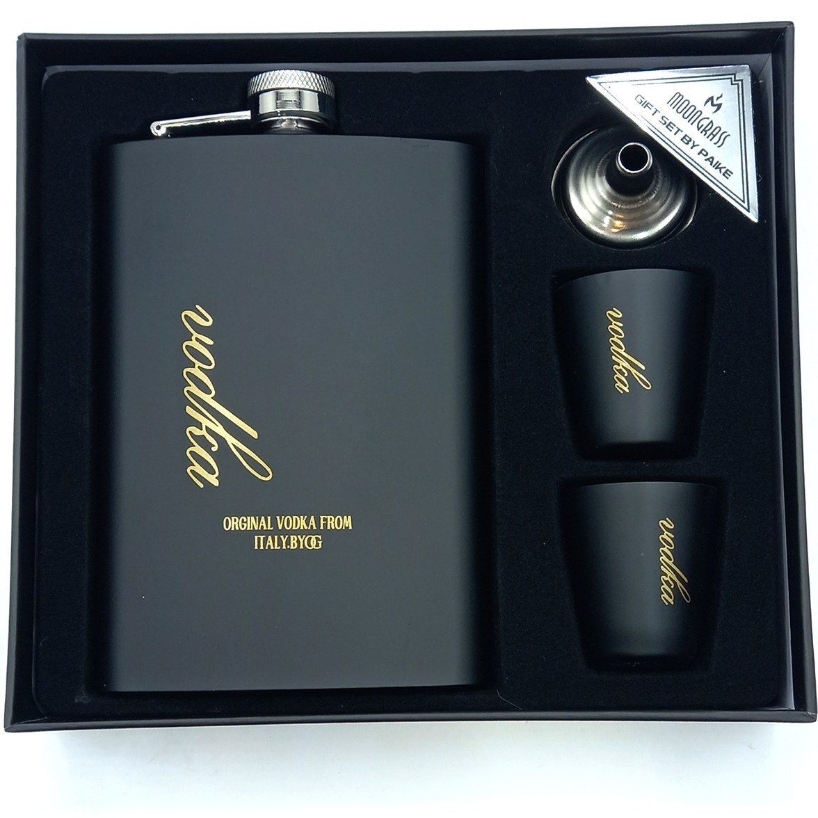  هیپفلاسک (قمقمه جیبی) 2شات مدل vodka کد a520420 