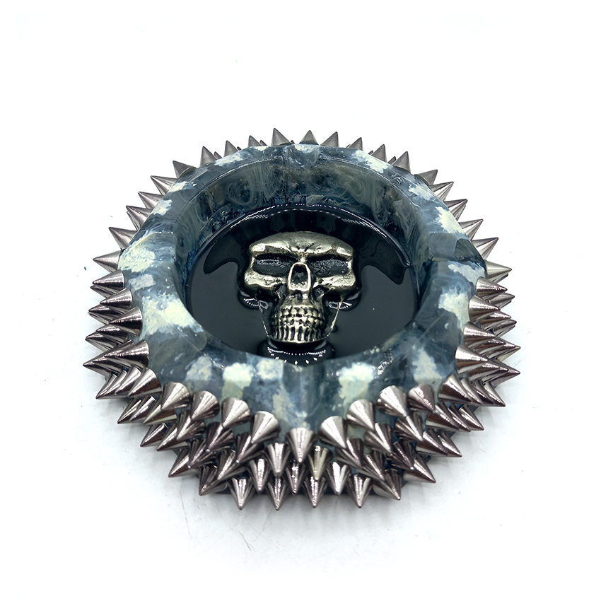  زیرسیگاری رزین مدل جمجمه کد d02 