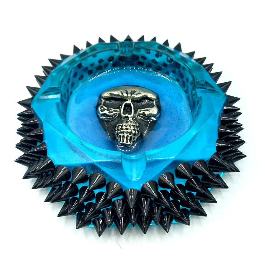  زیرسیگاری رزین مدل جمجمه کد d03 