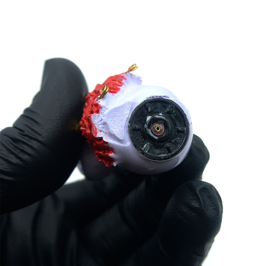 فندک فانتزی کلیپر اصل خمیری مدل تک چشم بنفش d93 