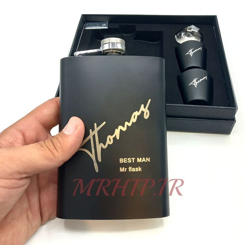 هیپفلاسک (قمقمه جیبی) 2شات مدل فارگاما 270cc کد a520413 