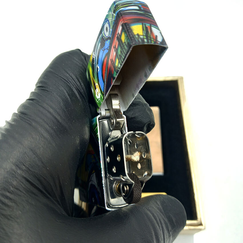  فندک بنزینی چیف مدل چشم رنگی کد d50 