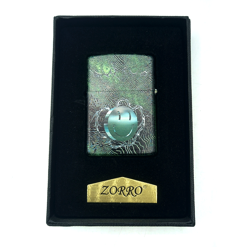 فندک بنزینی زورو سبز کد d01