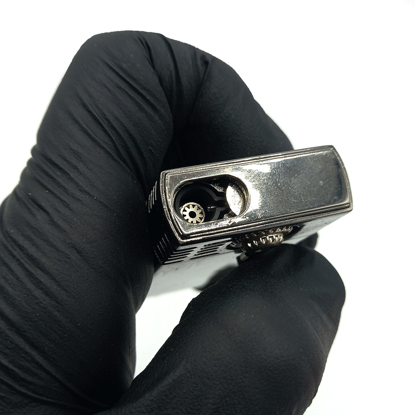  فندک گازی اتمی مشکی کد d28 