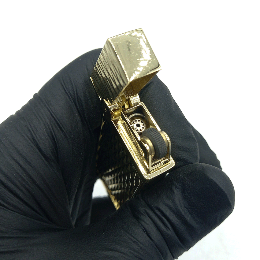  فندک گازی اتمی طلایی کد d32 