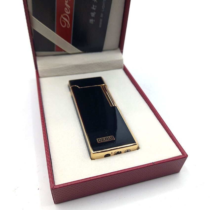  فندک گازی مدل دروی مشکی کد L03 
