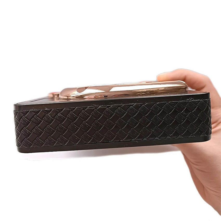  ست فندک و زیرسیگاری مدل اپل مشکی طلایی کد a22002 